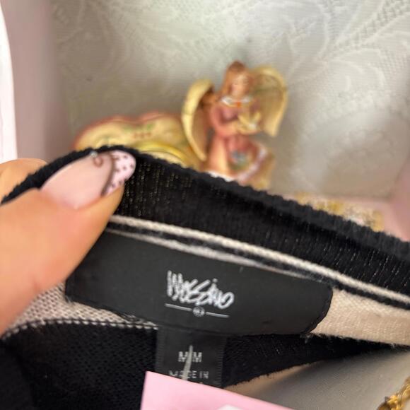 y2k vintage grunge striped sweater - Picture 4 of 4